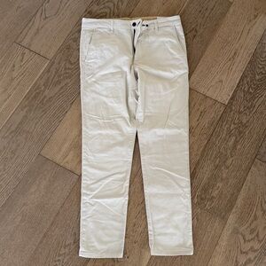 rag & bone pale Tan Slim Chinos